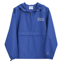 Load image into Gallery viewer, &quot;Illuminate Detroit&quot; Embroidered Windbreaker by Champion