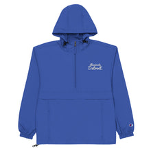 Load image into Gallery viewer, &quot;Illuminate Detroit&quot; Embroidered Windbreaker by Champion