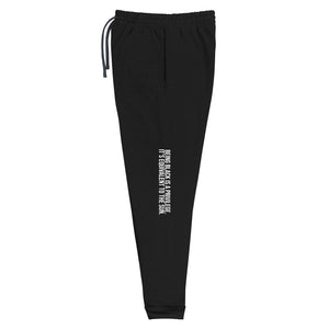 “Black Privilege” Unisex Joggers